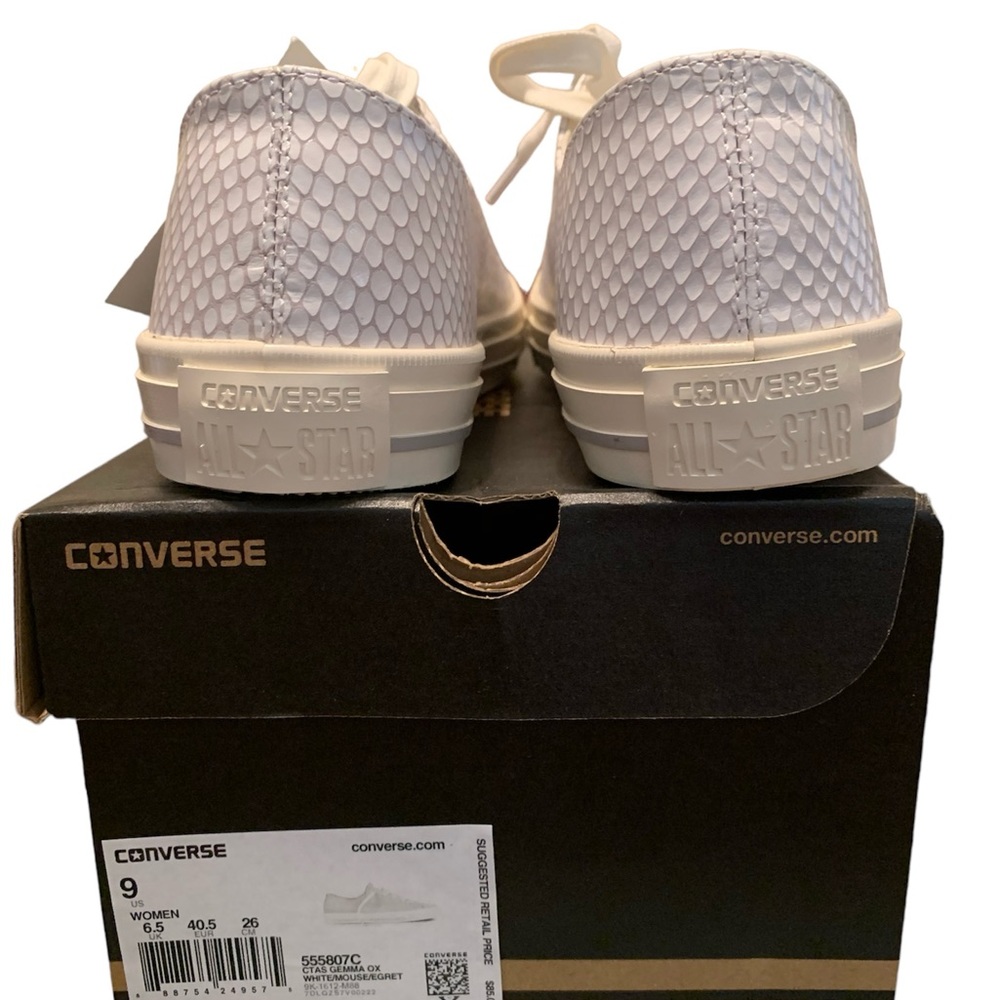 Converse All Star Gemma Leather Sneakers. - Picture 6 of 6